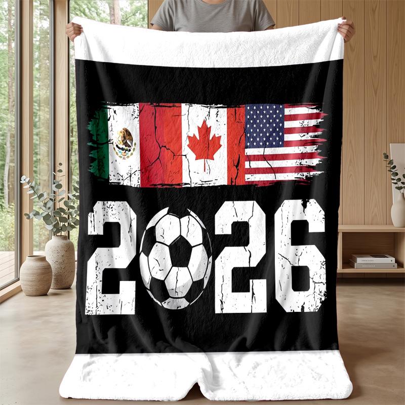 England national football team Theme blanket Soft Flannel Blanket Plush Throw Blanket Cozy Sofa Bed Blanket for Home Decor