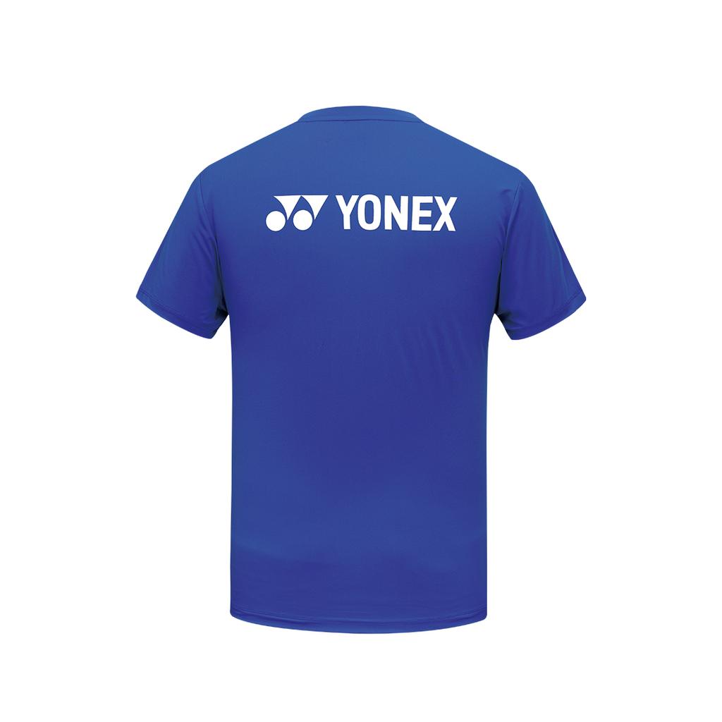 YONEX 259Tr008F Blue/Teal Blue Women'S Basic Logo Design Short Sleeve T-Shirt