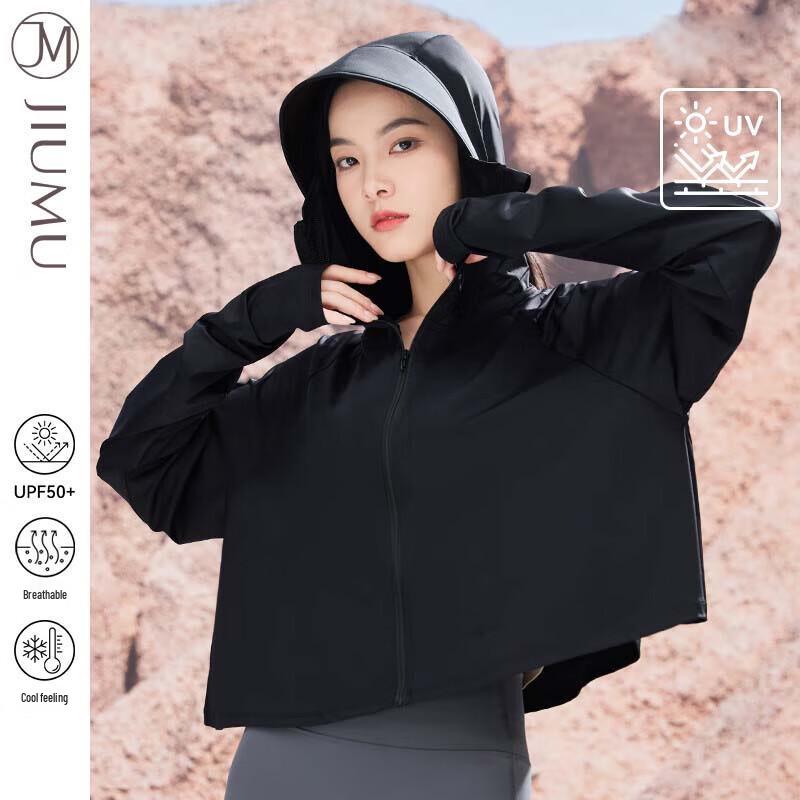 JIUMU Women s Ice Silk Outdoor Sun Protection Jacket YJ048 One Size