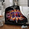 1 ks LED ZEPPELIN Deky Měkké Teplé Celoroční Přehoz na Pohovku, Postel, Auto, Kancelář Živé Barevné Provedení, Odolný & Útulný Dárek