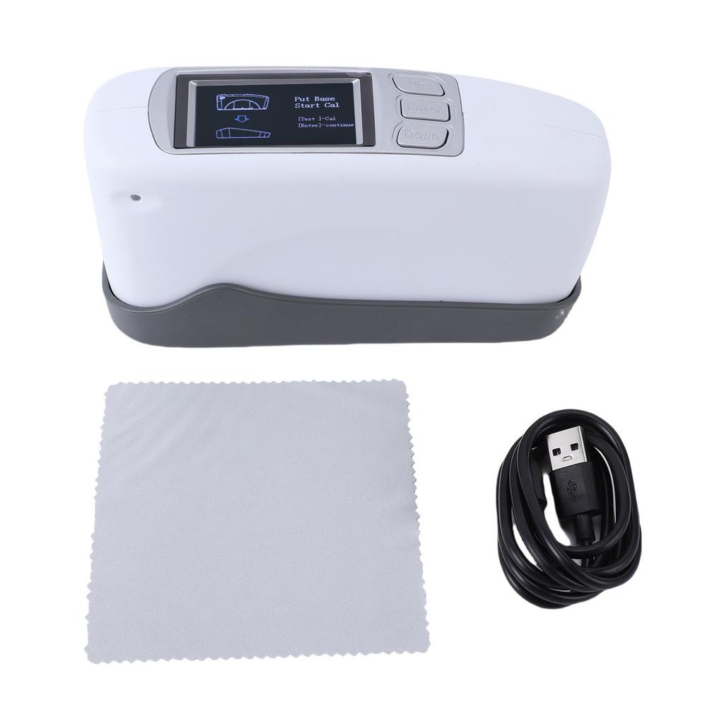 320x240 Color Screen Glossmeter 60 Degrees  Measurement Angle Rechargeable Gloss Meter Support Data Output for Plastics