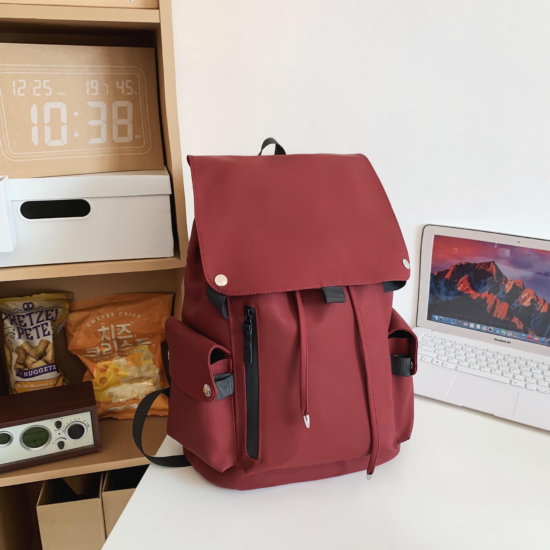 New large-capacity travel backpack Japanese trendy versatile backpack casual college student couple schoolbag