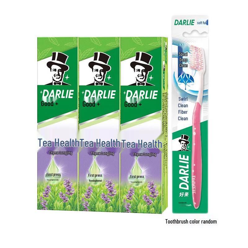 

Darlie Tea-Essence Thyme Longjing Toothpaste Set