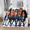 Guns N Roses Hard  Rock Band Blanket,Soft Throw Blanket for Home Bedroom Bed Sofa Picnic Travel Office Rest Cover Blanket Kids