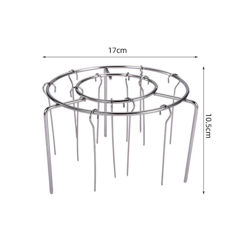Stainless Steel Hanging Skewer Rack Set