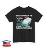 Captain of the Boat Shirt, What Happens On The Pontoon Boating Lovers Shirt