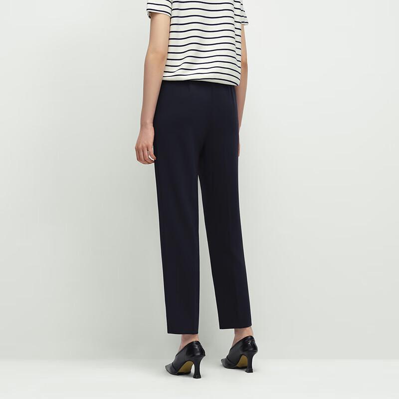 OVVOVV Women's Japanese Triacetate Slim-Fit Trousers