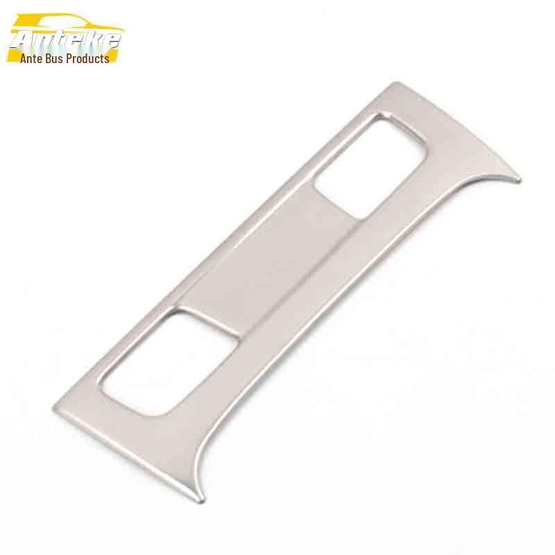 Verna Stainless Steel Seat Heating Button Decorative Frame and Sequin Sticker