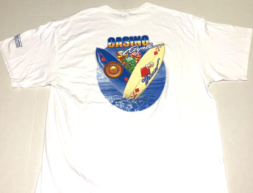 

Rare! Vintage Royal Caribbean International Casino Royale Winner T-Shirt New! XL Unisex T-Shirt L