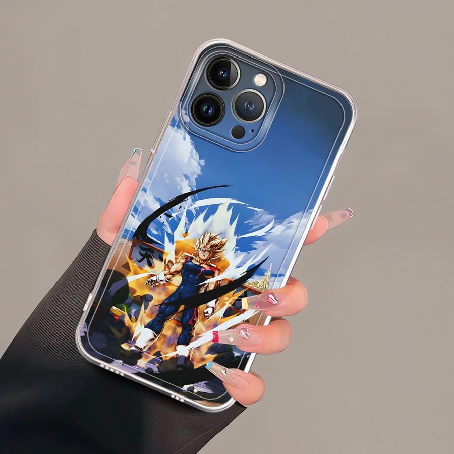 Case for iPhone 17 Pro Max XS Max 13 Pro 7 8 14 Plus XR 12 Mini 15 Air 16 11 Soft Phone Cover Dragon Ball Goku Talent