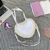 Love Heart Transparent Itabag Women JK Uniform Crossbody Bag Girls Purse And Handbag