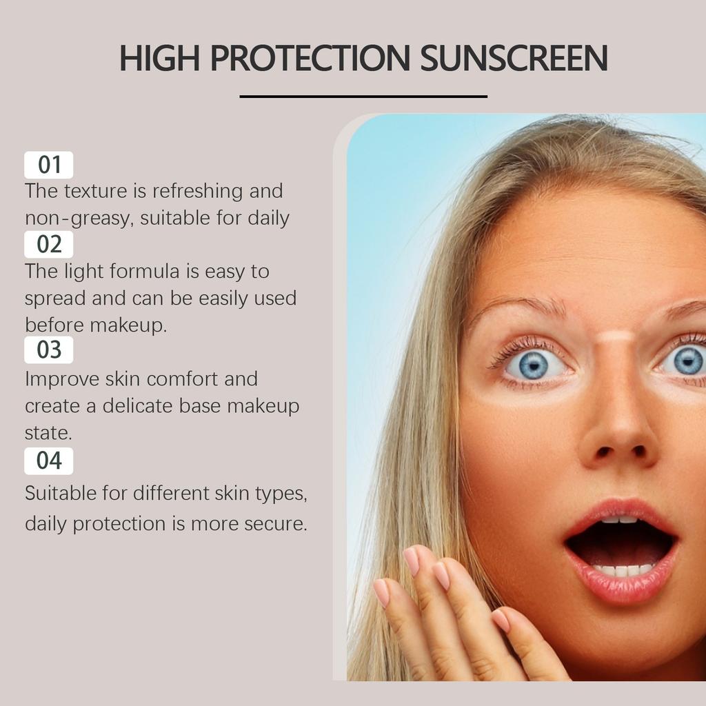 Relief Sun Rice Sunscreen For Face SPF50+ From Source Manufacturer Better Than Korean Sunscreen PA++++ , Block UV Rays  30g