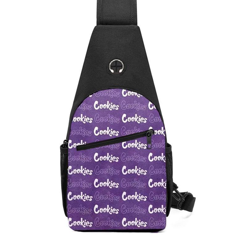 Backpack Cooking Men'S And Women'S Shoulder Bag Sports Casual Fashion Oxford Cloth Crossbody Bag Waist Bag Chest Bag