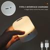 Touch LED Night Light, USB-Powered 3 Color Modes, Without Remote Or with Remote Control Tabletop Uplight LED Lights for Bedroom