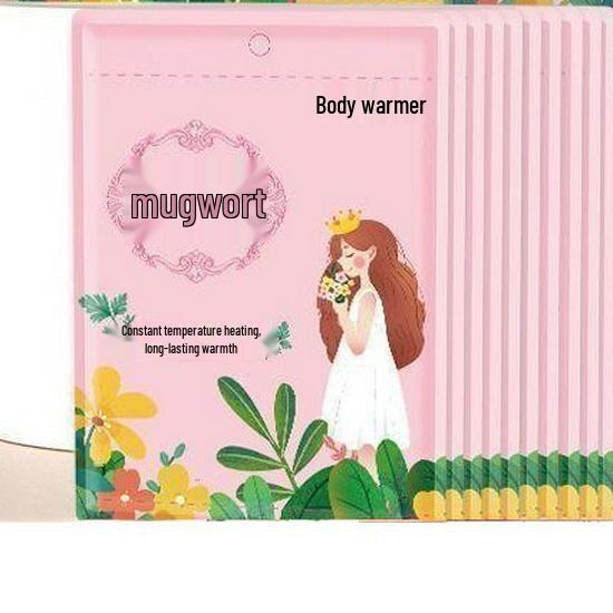 **"Warm Baby Self-Heating Stickers: Hot Compress for Cold Relief in Students – Perfect for Autumn & Winter, Works on Waist and Knees."**