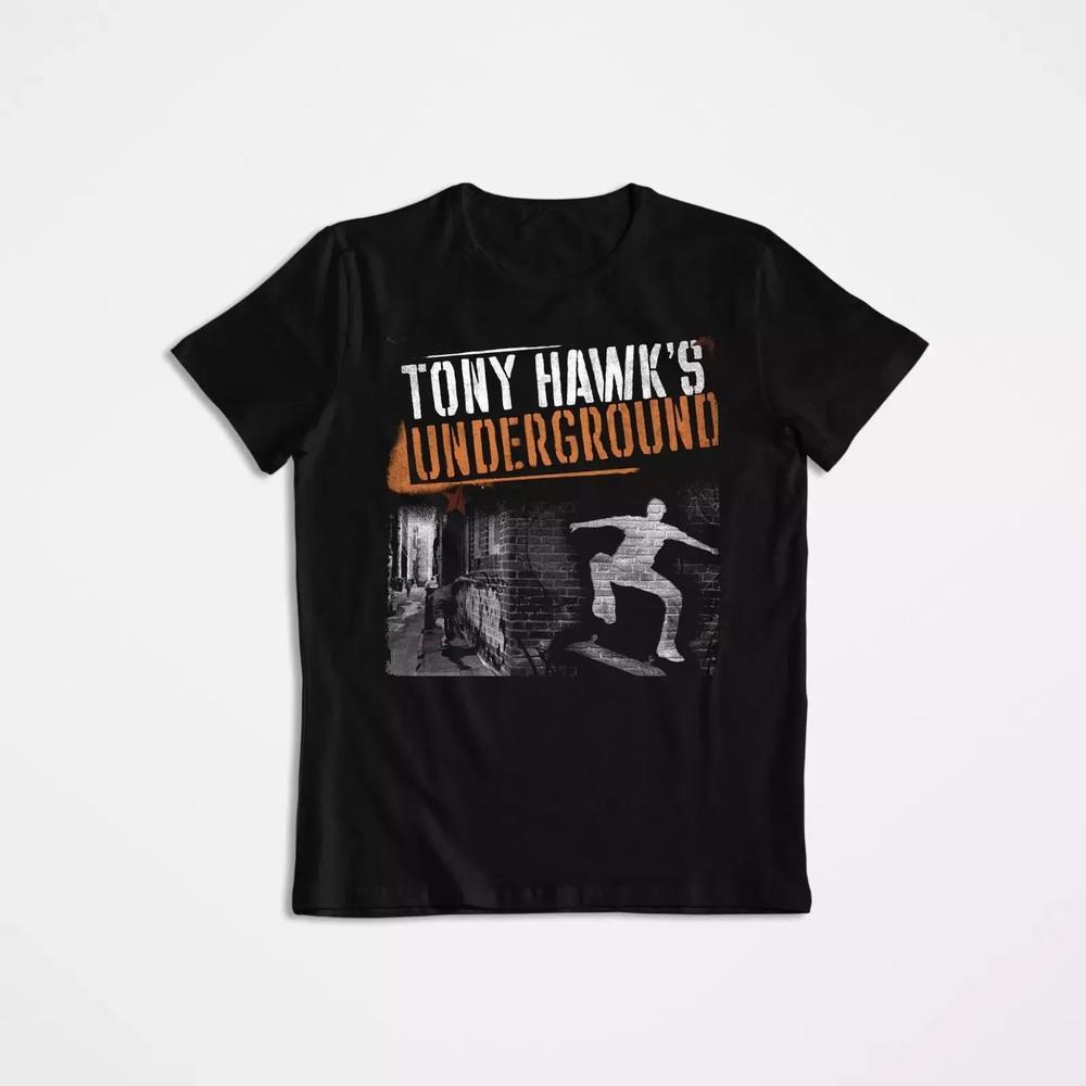 Футболка Tony Hawk s Underground, Винтажная футболка, Графическая футболка, Катание на скейтборде.webp Унисекс футболка M