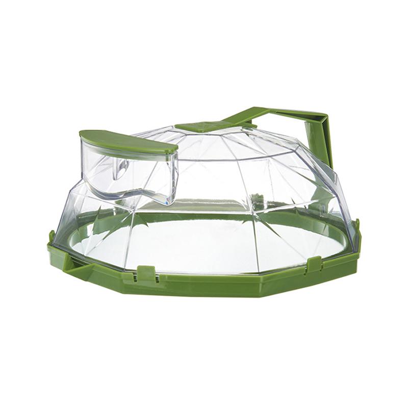 Magnetronafdekking Voor Voedsel Transparante Magnetron Spatdeksel Met Stoomkoker En Handvat 10 Inch Bordafdekkingen Keukengadgets