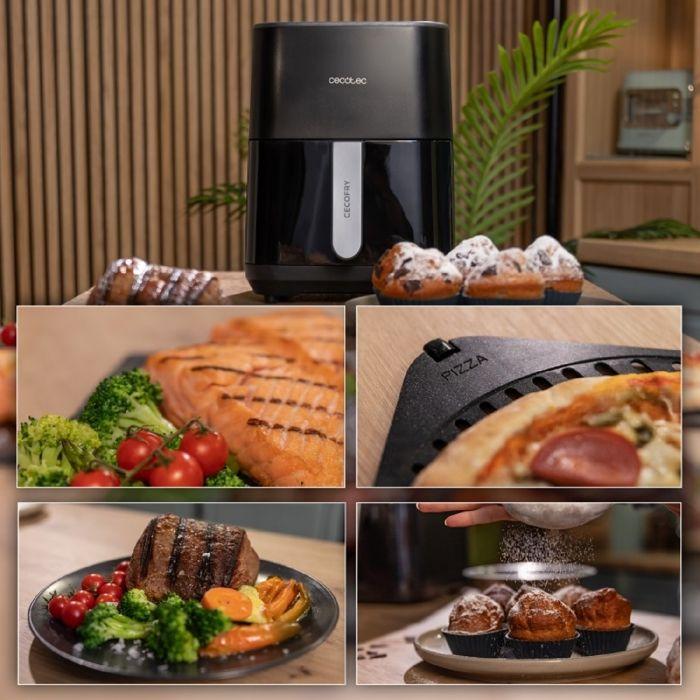 Cecotec friteuse sans huile cecofry&amp;grill duoheat 4000
