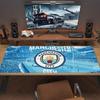 Manchester City F Large Size Mouse Pad Large Gaming Table Cushion Non-slip Laptop Tablet Big Mousepad XXL Mat Mini PC Playmat With Lock Edge