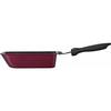 Thermos Durable Series Deep Egg Frying Frying Pan 15 X 18.5cm Red Compatible with IH KFF-015DE R