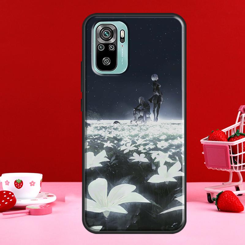 Nier Automata Lunar Tear Art For Redmi Note 11 Pro Case For Redmi Note 10 Pro Note 9 Pro Note 8 Pro 9S 10S 11S 9A 9C 9T