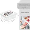 Enhanced Food-Grade Refrigerator Freezer Box with Thickened Meat Compartment