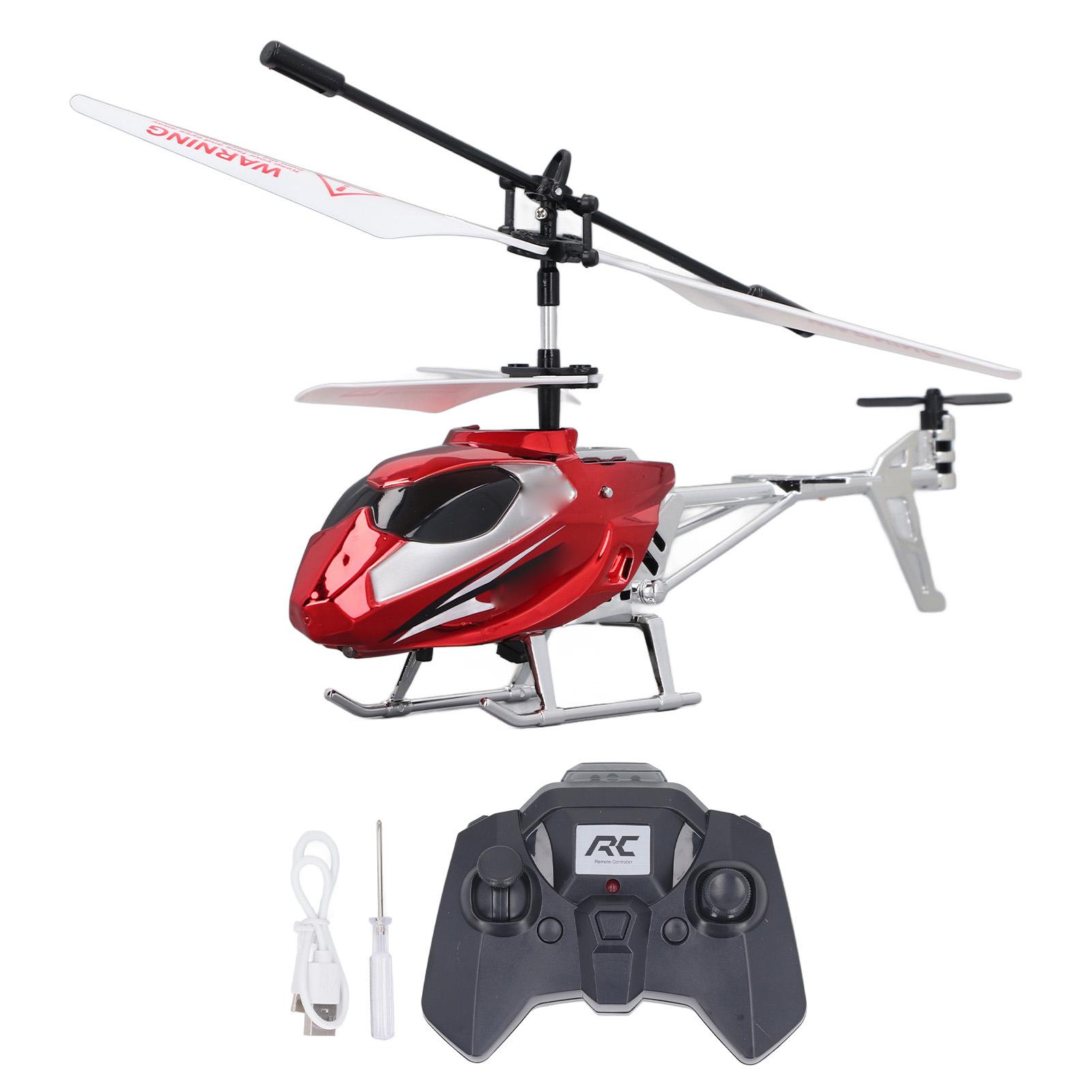 

3.5 Channel RC Helicopter 2.4Ghz USB Rechargeable Realistic Light Hovering Alloy Remote Control червоний