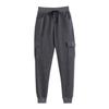 Herren-Cargohose, Baumwolle, Jogginghose, modisch, Jogger, Sport, lange Hose, Hose mit weiten Taschen