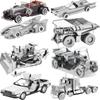 3D kovové puzzle pro dospělé: DIY modelářská sada automobilového inženýrství