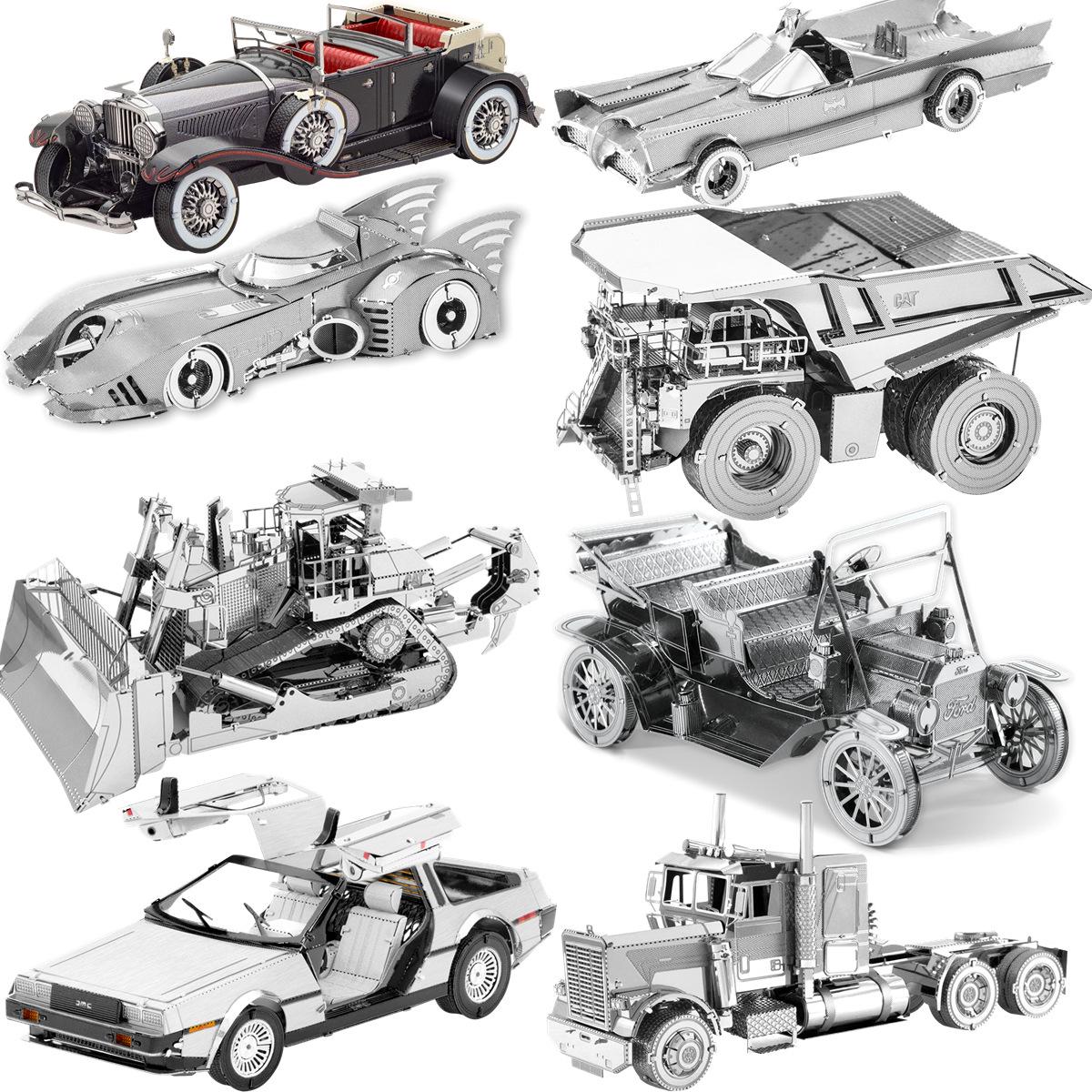 

3D Metal Puzzle for Adults: DIY Automotive Engineering Model Kit