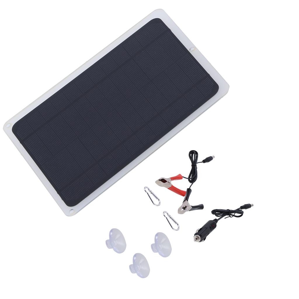 6W 12V Solar Panel Solar Cell Panel Charger Board for Charging Car RV Boat Mobile Phone