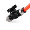 Pneumatic Valve Hand Valve Throttle Tap BUC Air Speed Control Adapter 6mm 8mm 10mm Male Thread PT 1/8 1/4 3/8 1/2 Black Fitting