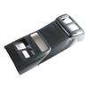 Rear Air Vent Anti-kick Cover For BYD Shark 6 Carbon Look Armrest Back Air-outlet Protective Panel ABS Material Car Accessories