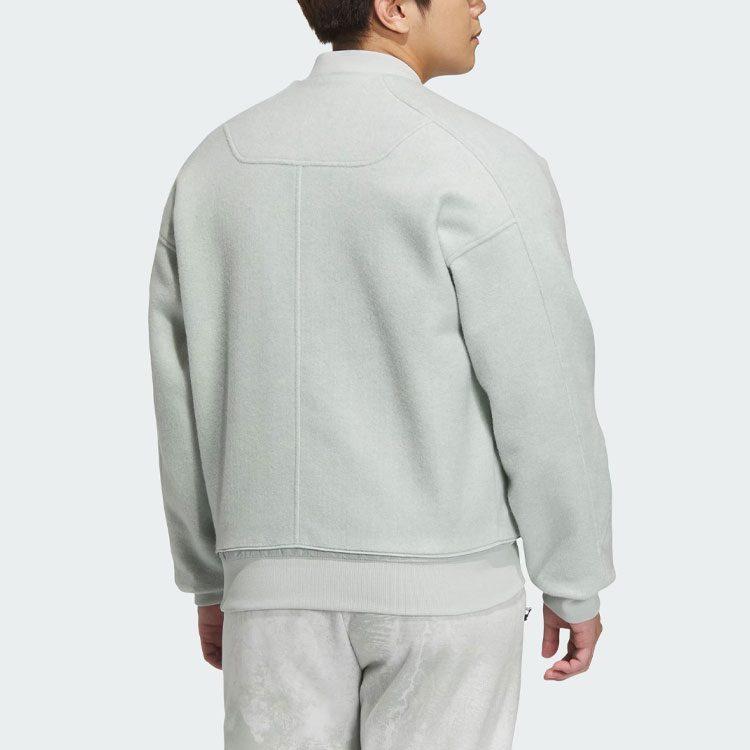 Adidas Jackets Men's Rock Ridge Gray Baseball Collar Moderate Other IP4911