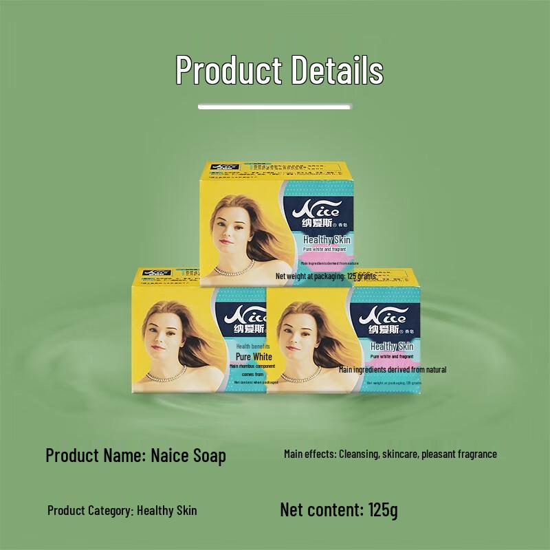 NICE Fresh Scent Bath & Facial Soap (10 X 125g)