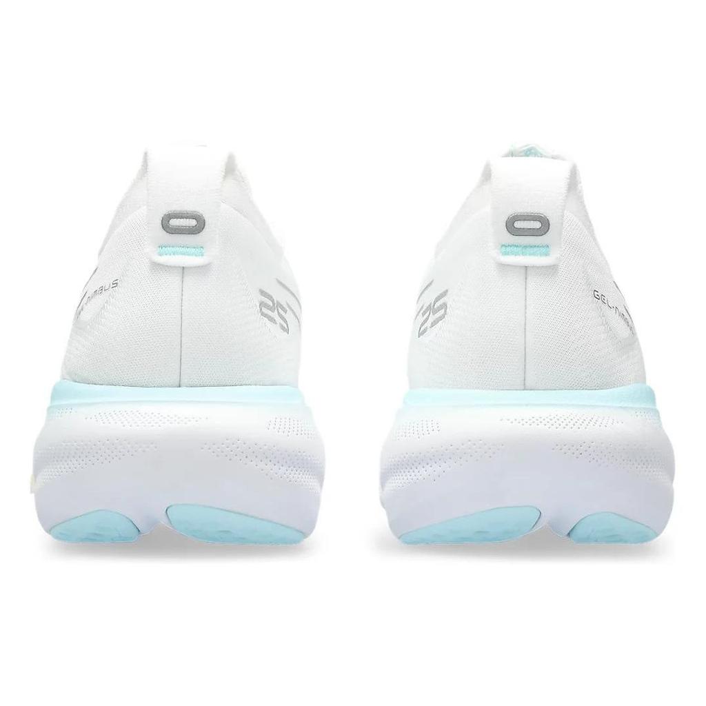 Asics Gel Nimbus 25 Hvit Beroligende Sjø Damesneakers Ren-Sølv 1012B356-105