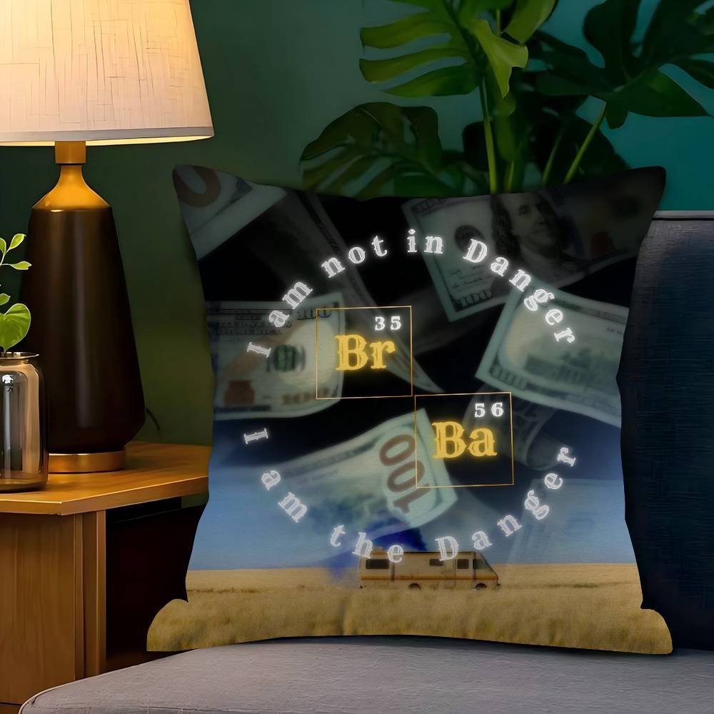 Classic Breaking Bad Tv Cushion Cover Pillow Cover Decor Pillowcase Printed Cushion Case For Couch