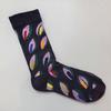 French Bonne Maison Retro Mid-Calf Socks in Maillard Color Scheme - Trendy Cotton Fashion Socks