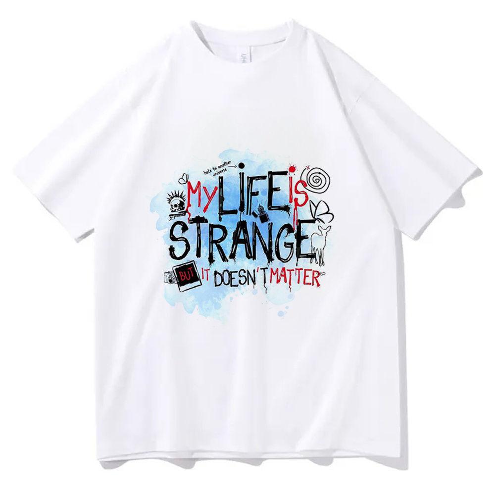 Life Is Strange Girl Trendy Classic Comfortable Harajuku Graphic Top Tees Colorful 2000s Streetwear Trendy University Digital