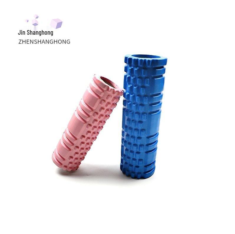 Compact EVA Foam Yoga Roller - Muscle Relaxation Fitness Stick
