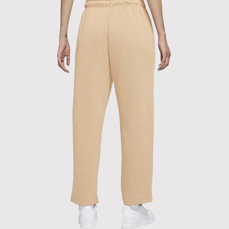 Nike Sportswear Collection Essential Fleece Warm Casual Loose Sweatpants Women Bottoms Light-Orange DO7574-200