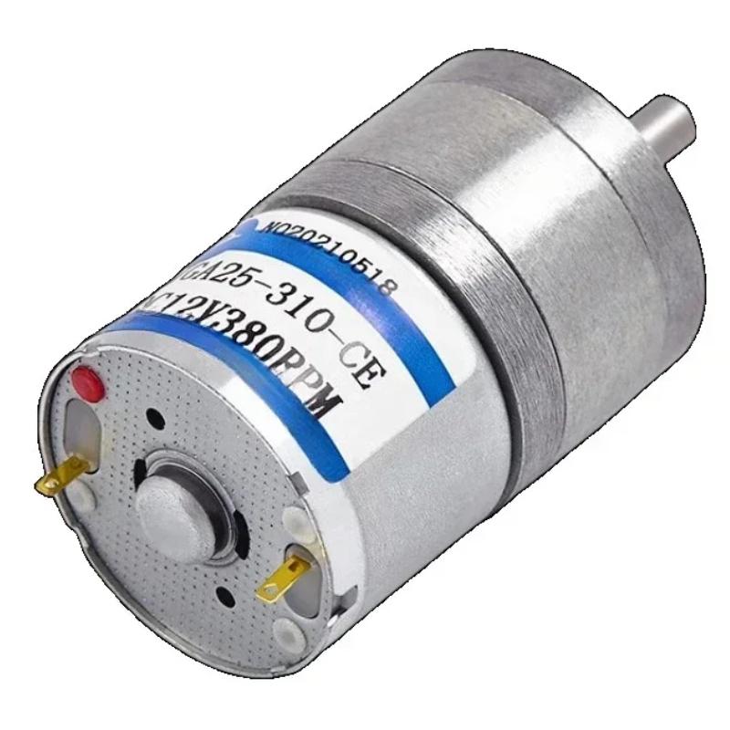 DC Gear Motor Gearbox Reduction Reversible JGA25-310 6V 12V Micro Motor High Torque Smart Parts DIY Electronic Equipment