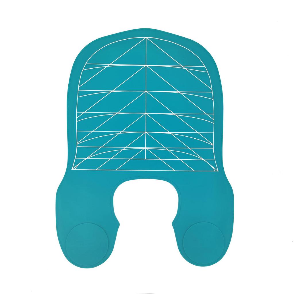 Silicone Striped Extra Long & Large Unisex Salon Hairdressing Cape