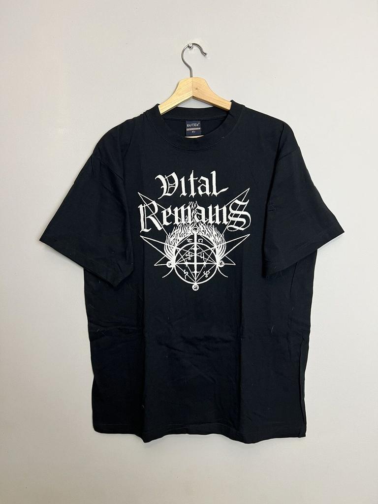 Rare Vintage 90s Vital Remains Logo Death Metal Band Tee Unisex T-Shirt
