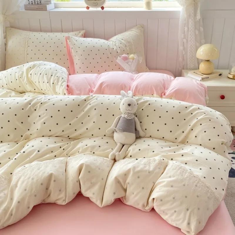 

new cloud cotton lace summer quilt four-piece summer cool quilt single thin dormitory air conditioner quilt 0.9m sheet 3pcs