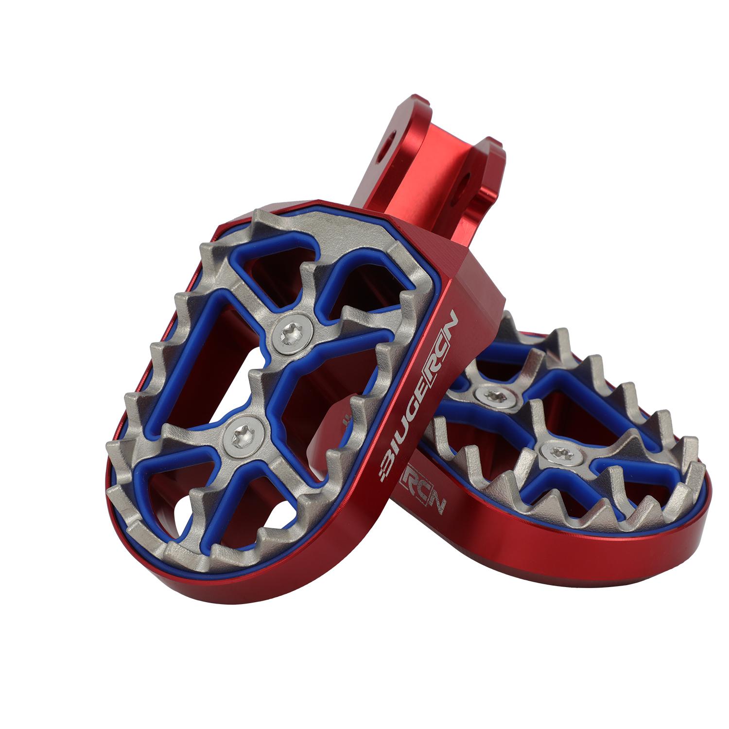 Motorcycles CNC Foot Pegs Footpegs Footrests Double Layered Pedals For CRF150F 230F 250F Sur RON Light Bee S/X TALARIA MX3/4/5