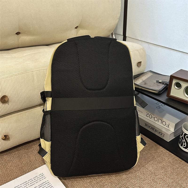 Fashion Backpack for Men & Women – Large Capacity School Bag with Multiple Pockets & Water Bottle Holder – Perfect for Daily Use