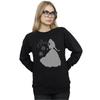 Disney Princess Womens/Ladies Belle Christmas Silhouette Sweatshirt