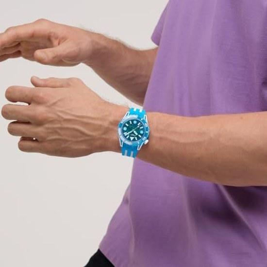 Swatch Wristwatch BLUE FIRE SSCU09S100 Mens