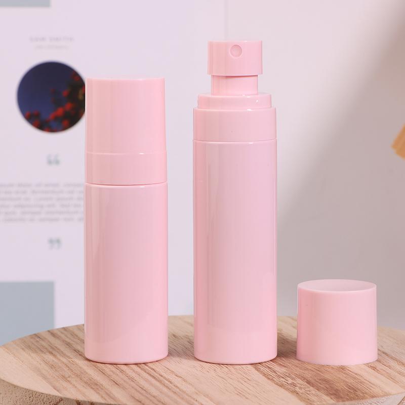 60 ml 80 ml 100 ml Plastikowa butelka z rozpylaczem Atomizer do mgiełki Rozpylacz Nieprzezroczysty różowy Perfumy Butelka do napełniania Podróżny przenośny pojemnik